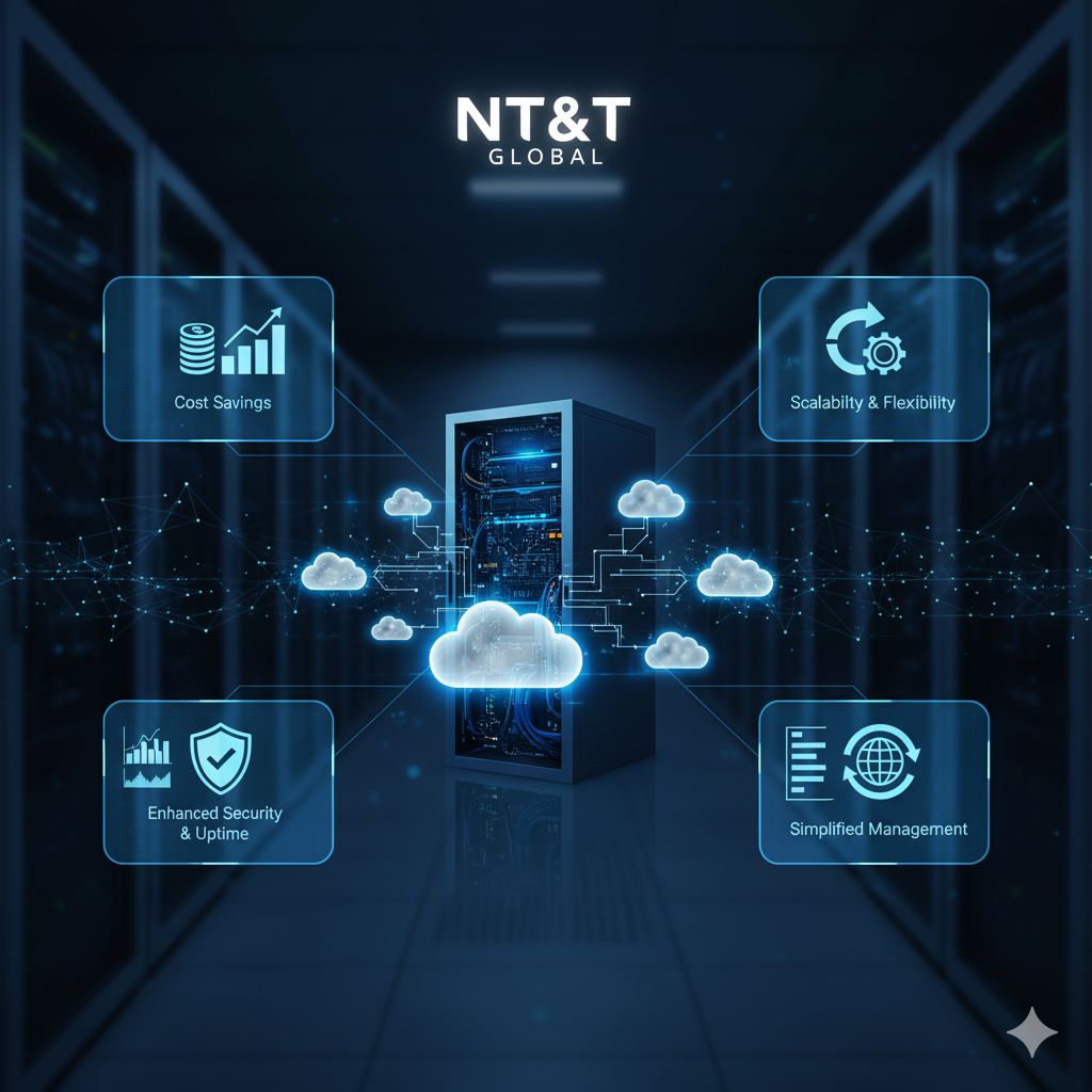 Gráfico de virtualización de servidores.
